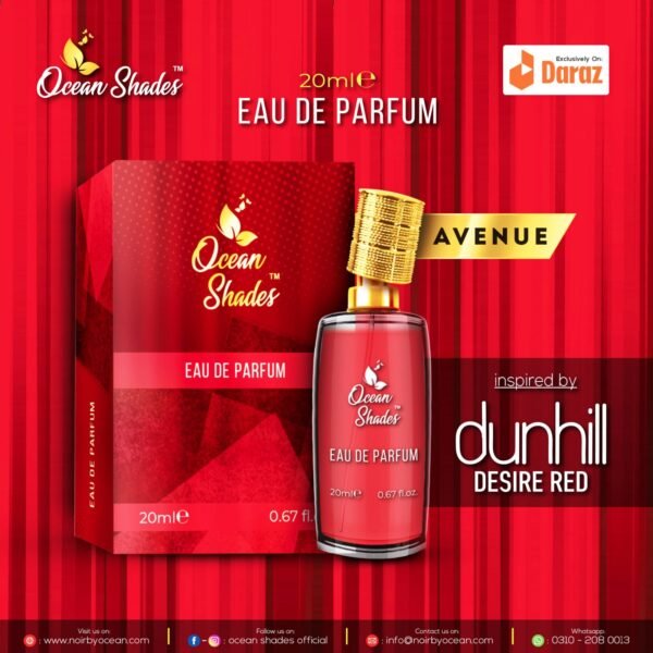 AVENUE DUNHILL DESIRE RED PERFUME 20ML