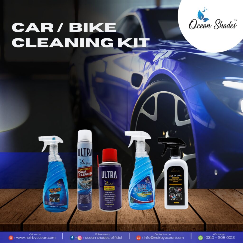 Car Cleaning Kit | 5 items car cleaning kit