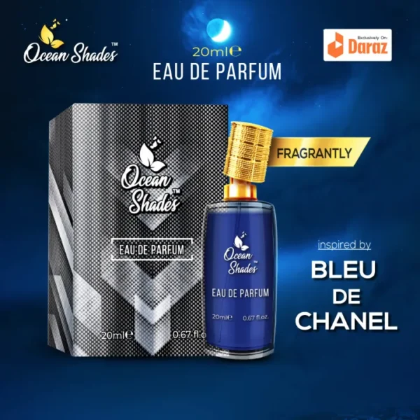 FRAGRANTLY BLEU DE CHANEL PERFUME 20ML