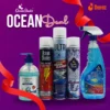 Ocean Shades Deal No. 02: Home Essentials Budget Bundle – Mosquito Killer, Foam Cleaner, Glass Cleaner, Handwash, Air Freshener