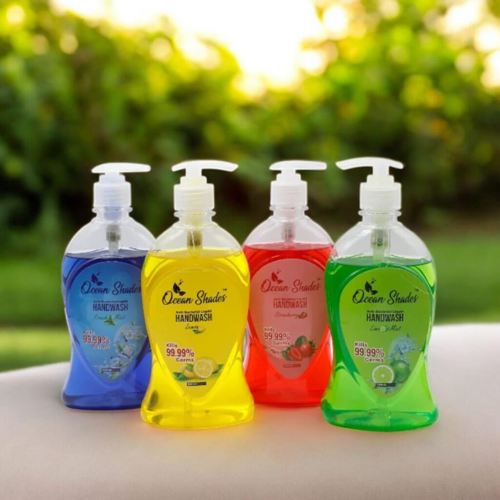 Pack of 4 Antibacterial Flavored Fragrant Liquid Handwash – 500ml