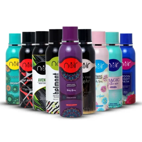 Noir by Ocean shades  Pick Any 2 Body Spray (200ml x2)