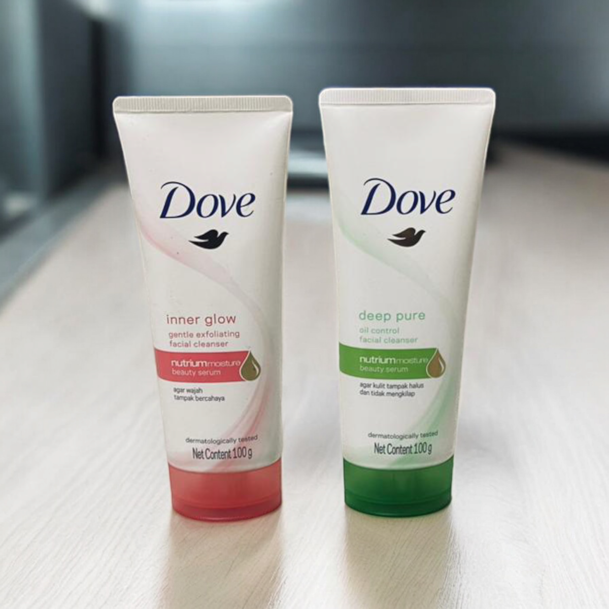 Dove Face Wash Combo – Choose Any 2: Beauty Moisture, Inner Glow, Deep Pure