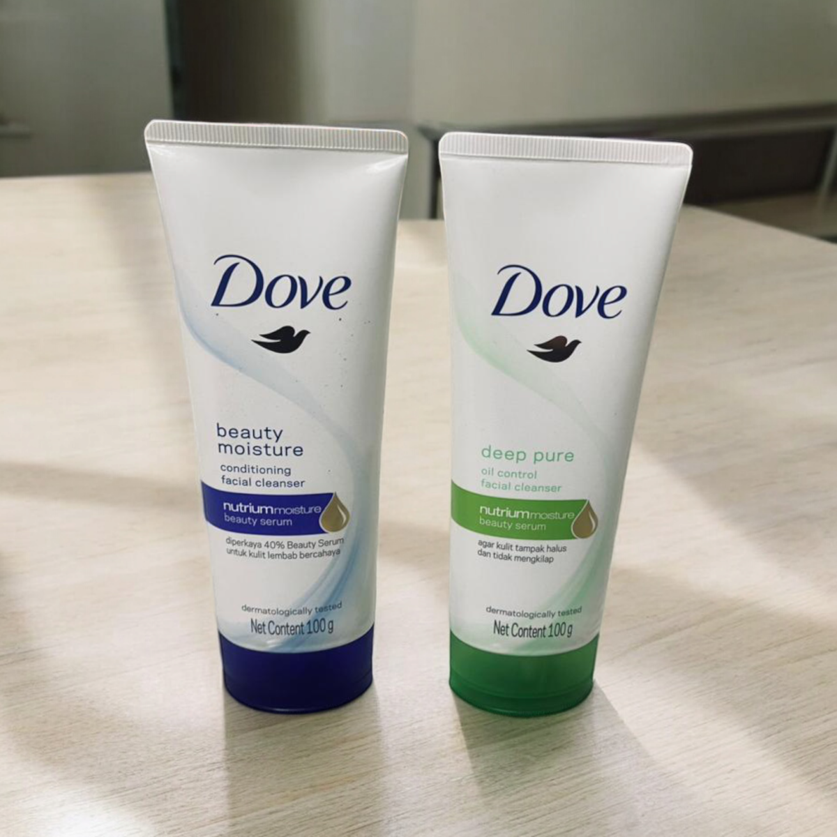 Dove Face Wash Combo – Choose Any 2: Beauty Moisture, Inner Glow, Deep Pure