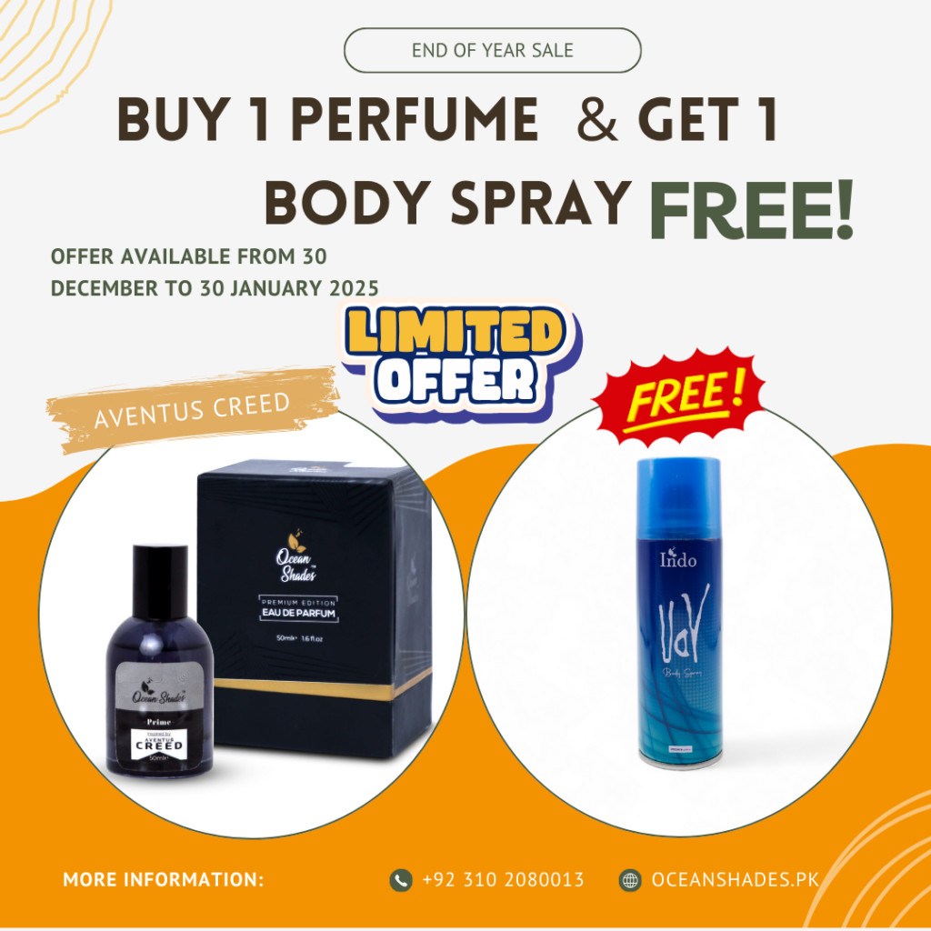 End of year Sale (Perfume + Free Body Spray Offer)