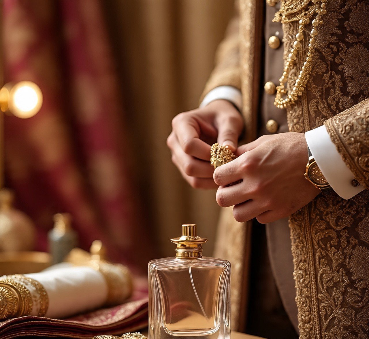 Groom’s Guide Perfect Wedding Perfume