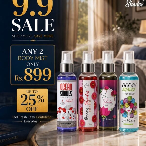 Pack of 2 Body Mists (200ml each) - Top Picks